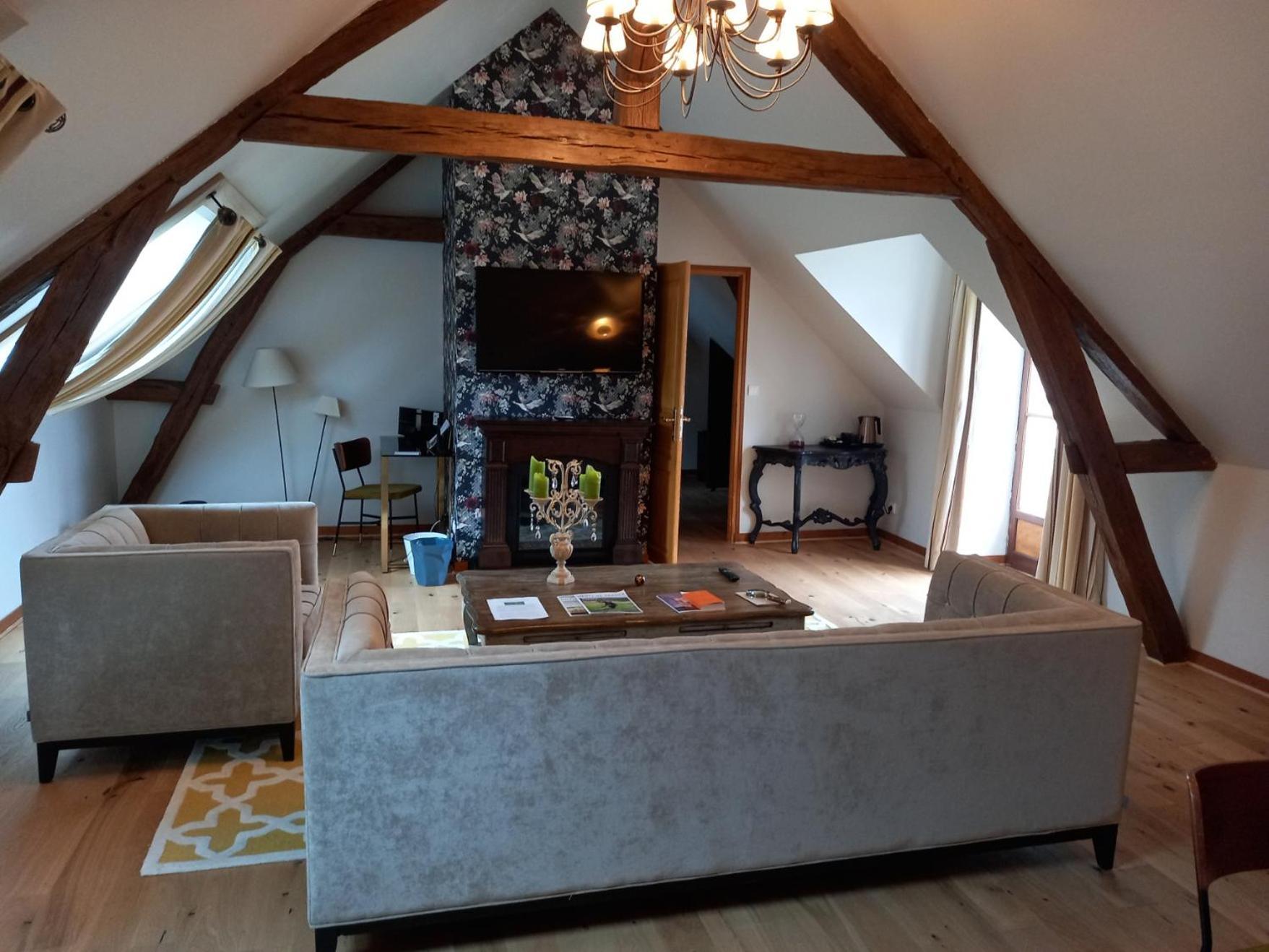 Domaine De Barive Hotel Sainte-Preuve Bagian luar foto